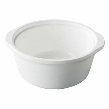 福井クラフト　メラミン10.9耳付深丸小鉢白グロス 51024410 【北海道・沖縄・離島配送不可】