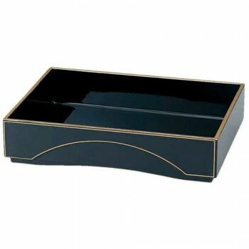 福井クラフト　御條盛器 黒縁金ライン 70009760 【北海道・沖縄・離島配送不可】