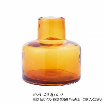 DGボトルベース φ15(7)×H15(5) アンバー　2C00041AM 【北海道・沖縄・離島配送不可】