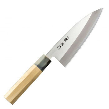富士カトラリー 龍徳作 八角柄和包丁 出刃150mm FC-572 【沖縄配送不可】