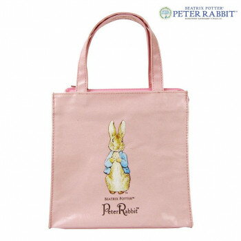 Handbag Type - 優美社　0624-00　 （ピーターラビット(TM)） スクエア型ハンドバッグ(S) ピンク 【北海道・沖縄・離島配送不可】