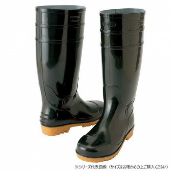アイトス　4437 長靴(先芯入り) ブラック 29.0cm 【北海道・沖縄・離島配送不可】