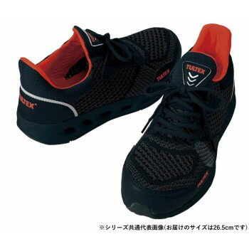 アイトス　51652 セーフティシューズ(男女兼用) ブラック 26.0cm 【北海道・沖縄・離島配送不可】