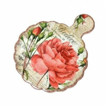 ローズ壁掛ポットプレート　JYA-014/B　 【北海道・沖縄・離島配送不可】