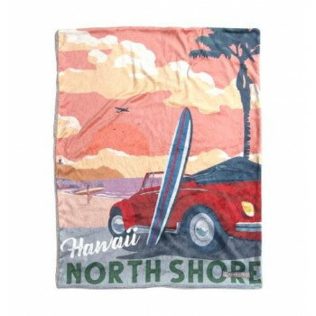 フランネルボアブランケット POSTER NORTH SHORE SE057484 【北海道・沖縄・離島配送不可】