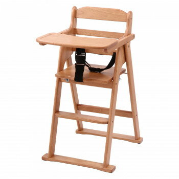 不二貿易 C/D:17332 木製折り畳みベビーチェアー NA 17332 【北海道・沖縄・離島配送不可】