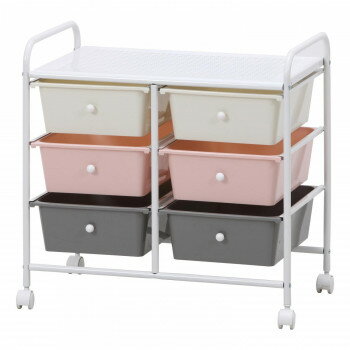 不二貿易 C/D:38295 キッズ収納3段 color 6マス 38295 【北海道・沖縄・離島配送不可】