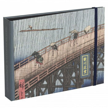 ナカバヤシ　チェキポケットアルバム/40枚/広重藍鼠　A-CK401-4 【北海道・沖縄・離島配送不可】
