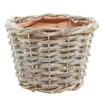 エスジーワンダーゾーン ウイローウオッシュダ鉢4号用 625-40D 【北海道・沖縄・離島配送不可】