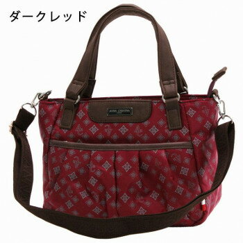 優美社　4A29-00　ANNA CRISTINA （アンナクリスティーナ） ハンドバッグ ダークレッド 【北海道・沖縄・離島配送不可】