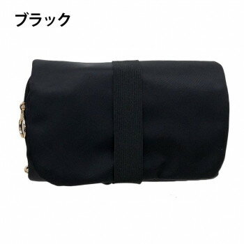 優美社　4F02-00　美人収納 （びじんしゅうのう） 吊るせるフック付ポーチ ブラック 【北海道・沖縄・離島配送不可】