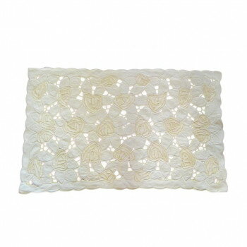 優美社　8R08-00 スワトウ レース （スワトウI） ホワイト 【北海道・沖縄・離島配送不可】