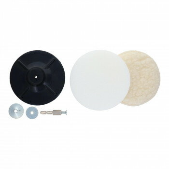 H＆H　六角軸マジック付ポリッシャー3点　MG6-F　セット　329322 【北海道・沖縄・離島配送不可】