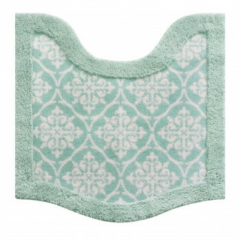 メリージェラートトイレマット「タイル」　60×60cm ・ミント 【北海道・沖縄・離島配送不可】