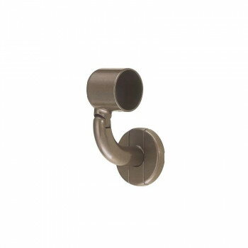 シロクマ　C形首振ブラケットL止(左) アンバー BR-612L　35φ 【北海道・沖縄・離島配送不可】