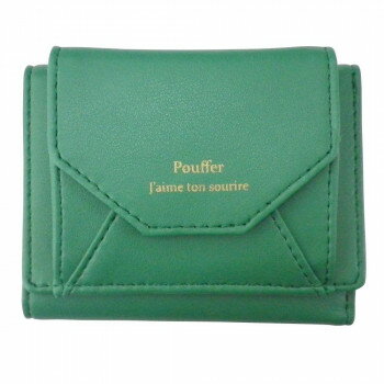 Sunny Side サニーサイド プーフェミニ財布 GRN JW-0267S-63 【北海道・沖縄・離島配送不可】