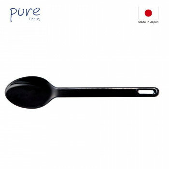 豊琺瑯 pure ピュア・ホーローデザートフォーク　BK PU-213-BK 【北海道・沖縄・離島配送不可】