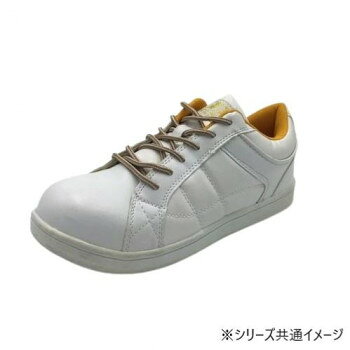 履き口に厚みをもたせることで長時間の使用でも足への負担を軽減してくれます。ホワイトソールなので内装業の方にもお勧めです。サイズ：26cm個装サイズ：31.4×21.8×11.8cm重量：約400g個装重量：1160g素材・材質：アッパー:PU底:合成ゴム先芯:鋼製仕様：3E生産国：中国