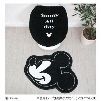 ディズニー ミッキー トイレ2点セット SB-663-D 【北海道・沖縄・離島配送不可】