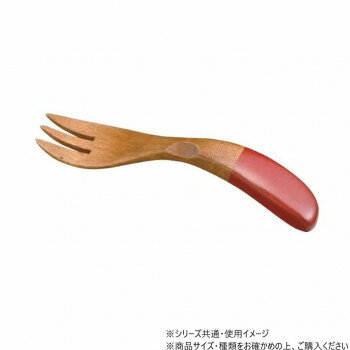 阿瀬真三商店　キッズ フォーク 赤　G1806 【北海道・沖縄・離島配送不可】