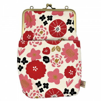 ＜＜ご注意下さい＞＞こちらの商品はメーカーよりお客様へ直接お届けの品になります。 当店での在庫はしておりません。在庫の有無はメーカー在庫のみになりますので、急な欠品や急に廃盤になる可能性がございます。こちらの商品の配送について○北海道・沖縄・離島につきましては、配送不可となりますので予めご了承お願いします。こちらの商品の包装(ラッピング)について○上記の理由(メーカーより直送)により包装はできませんので予めご了承お願いします。こちらの商品の不具合について○お届けしましたこちらの商品に不具合があった場合、商品到着日より1週間以内に当店にご連絡ください。メーカーが直接対応させて頂きます。○お客様がご自身で修理された場合、費用の負担は致しかねますので予めご了承下さい。おしゃれながま口タイプの2WAYショルダーバッグです。2種類のベルトが付いており、手提げにもショルダータイプにも。小物の収納に便利です。外側にポケットが付いて必要なものがさっと取り出せます。少し大きめで見た目以上の収納力。※商品の写真は、なるべく実物に近い状態になるよう努力しておりますが、光の具合やパソコンのモニターの種別、環境によっては、見え方が実際のものと多少異なって見える場合もございますので、ご了承ください。※柄物は商品により柄、模様の出方が、掲載商品画像と現物で異なる場合がございます。※水や汗等により色落ちすることがありますので、ご注意下さい。※バックや周囲のものとの摩擦や引っかかりに気をつけて下さい。※生産工場で品質管理、検品を行うなど品質向上に努めています。※若干のほつれや多少サイズの誤差が生じる場合があります。あらかじめご了承くださいますようお願いいたします。サイズ：約W17×H21×D4cm、手さげベルト:約280mm、ショルダーベルト:約1130〜1360mm(6段階調整可能)個装サイズ：27×23×10cm重量：個装重量：600g素材・材質：表生地:日本製生地口金:スチール手提げベルト・ショルダーベルト:合皮付属品：手さげベルトショルダーベルト生産国：中国