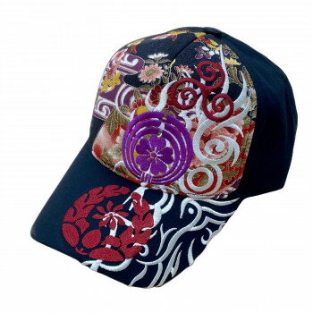 Cap - 大西賢製販 Ripple 刺繍綿キャップ 家紋トライバル H27-SC15 【北海道・沖縄・離島配送不可】