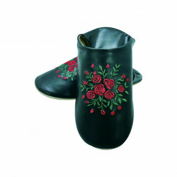 エンブロイダリーバブーシュ ローズ ブラックカラー 4009119-01 【北海道・沖縄・離島配送不可】