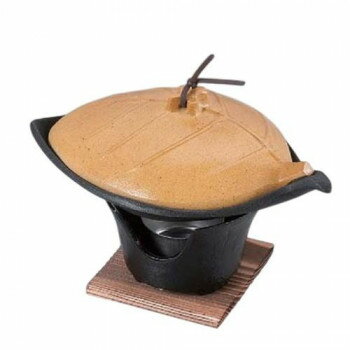 20cm ミニ木の葉陶板 雅 親・蓋 (フッ素加工) 92989240 【北海道・沖縄・離島配送不可】