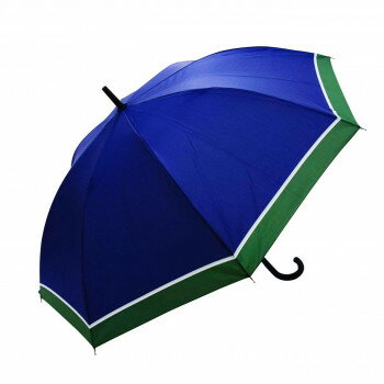 藤田屋 耐風紳士長傘 65cm カラーライン ネイビー GB65-2422(SH) 【北海道・沖縄・離島配送不可】