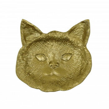 シャビーシック キャットフェイストレイD ゴールド KI010504 【北海道・沖縄・離島配送不可】(3.0)