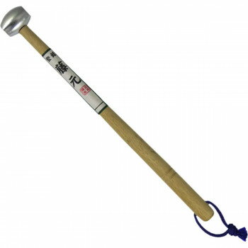 コンヨ 藤元 ミニハンマー タイコ型 白樫 8寸柄 紐付ロールピン付き 12238 【北海道・沖縄・離島配送不..