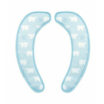 hiecoco貼るだけ冷感便座シート　しろくまブルー 【北海道・沖縄・離島配送不可】