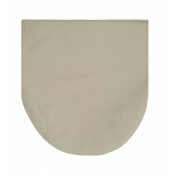 pupumof ラビットファー調兼用フタカバー グレージュ 【北海道・沖縄・離島配送不可】