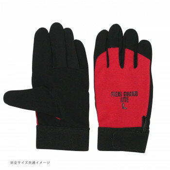 小野商事 エース PU手袋 フレキシガードライト レッド LLサイズ AG6740 【北海道・沖縄・離島配送不可】