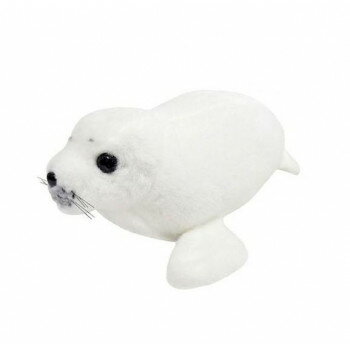 吉徳　アザラシのアラザン　ぬいぐるみ　M　(ホワイト)　180087 【北海道・沖縄・離島配送不可】