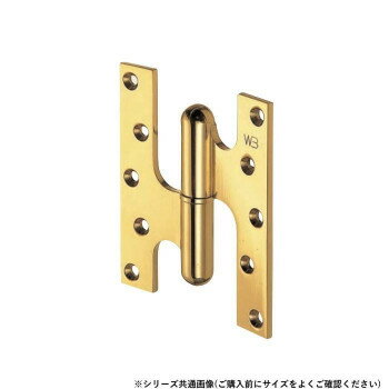 シロクマ フランス丁番(右) 76×64 金 BB-100R 【北海道・沖縄・離島配送不可】