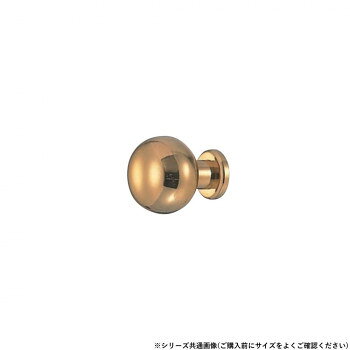シロクマ アストリアツマミ 20φ 金 KB-52