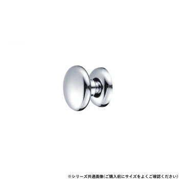 シロクマ マーキュリーツマミ 25φ クローム KB-107