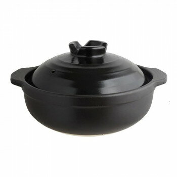 ＜＜ご注意下さい＞＞こちらの商品はメーカーよりお客様へ直接お届けの品になります。 当店での在庫はしておりません。在庫の有無はメーカー在庫のみになりますので、急な欠品や急に廃盤になる可能性がございます。こちらの商品の配送について○北海道・沖縄・離島につきましては、配送不可となりますので予めご了承お願いします。こちらの商品の包装(ラッピング)について○上記の理由(メーカーより直送)により包装はできませんので予めご了承お願いします。こちらの商品の不具合について○お届けしましたこちらの商品に不具合があった場合、商品到着日より1週間以内に当店にご連絡ください。メーカーが直接対応させて頂きます。○お客様がご自身で修理された場合、費用の負担は致しかねますので予めご了承下さい。ツヤのある黒色でシンプルなデザインの深型土鍋です。ガス火用。サイズ：320×270×180mm個装サイズ：30.2×30.1×11.8cm重量：個装重量：2890g素材・材質：陶磁器仕様：食洗機:対応電子レンジ:非対応生産国：中国