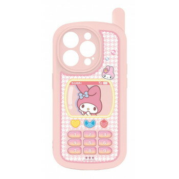 산리오 iPhone15Pro 대응 레트로 가라케 스타일 케이스 마이 멜로디 SANG-383MM [홋카이도 · 오키나와 · 낙도 배송 불가]