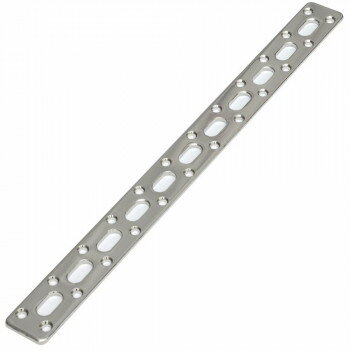 ハイロジック　16564　取付金具　3×25×294mm　NI　1本入 【北海道・沖縄・離島配送不可】