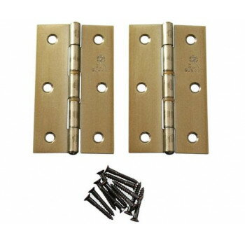 ハイロジック　17529　ステンレス蝶番76mm　LU　2枚入 【北海道・沖縄・離島配送不可】