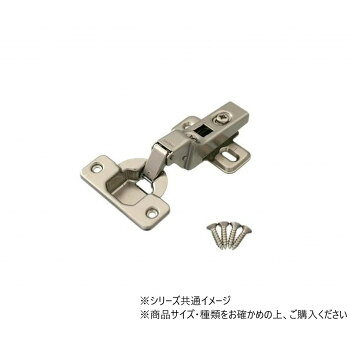 取付けたあとから扉の締まり具合を調整できます。家具の開き扉用丁番。サイズ：35mm個装サイズ：13×8.5×4.5cm重量：個装重量：98g仕様：タイプ:半カブセキャッチ付生産国：中国
