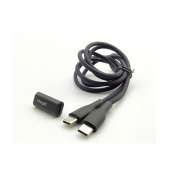 アークス(axs) L型USB変換コネクタ Type-CType-C　Type-C/Cシリコンケーブル付 X-339