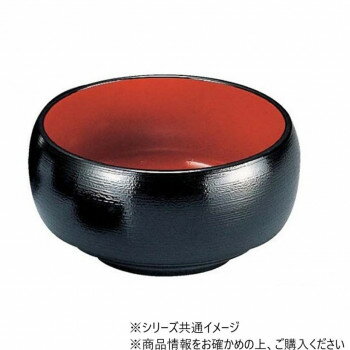 ミニタイコ鉢　黒羽ケ目(内朱)　38191310 【北海道・沖縄・離島配送不可】