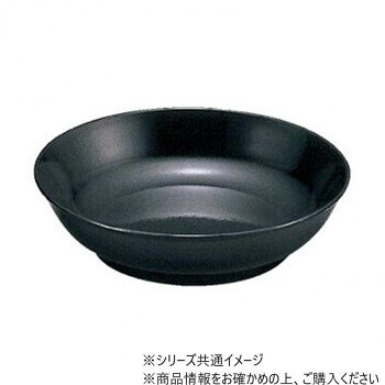 4.2寸木皿　総黒　35051290 【沖縄配送不可】