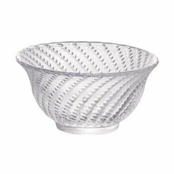 渦巻きカンナ目小付　透明　30160310 【北海道・沖縄・離島配送不可】