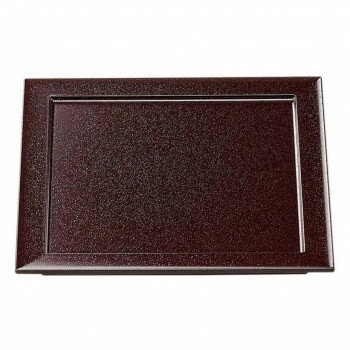 8.5寸炉縁前菜盛皿　新溜クリヤータタキ　41320330 【北海道・沖縄・離島配送不可】