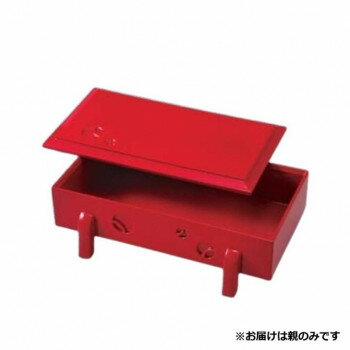 つぼつぼ盛箱　足付親　赤　55204845 【北海道・沖縄・離島配送不可】
