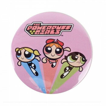 パワーパフガールズ 缶バッチミラー 04 F248051-04 【北海道・沖縄・離島配送不可】